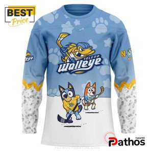 2025 toledo walleye x bluey and bingo hockey jersey 2 kvP2G