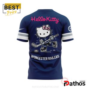 worcester railers x hello kitty navy hoodie 7 Lmkca