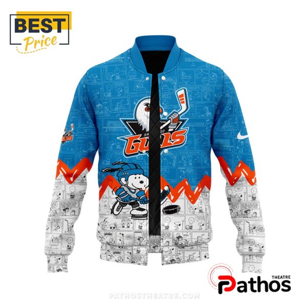 San Diego Gulls Anniversary of Peanuts Baseball Jacket