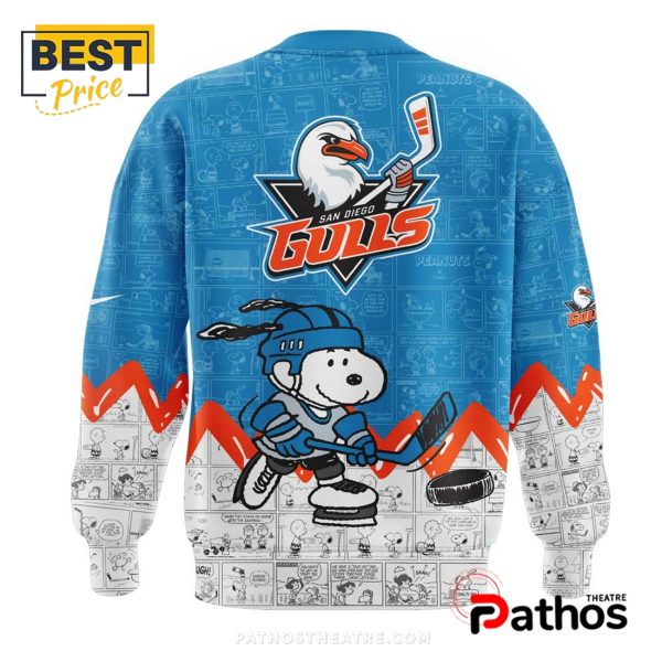 San Diego Gulls Anniversary of Peanuts Hoodie