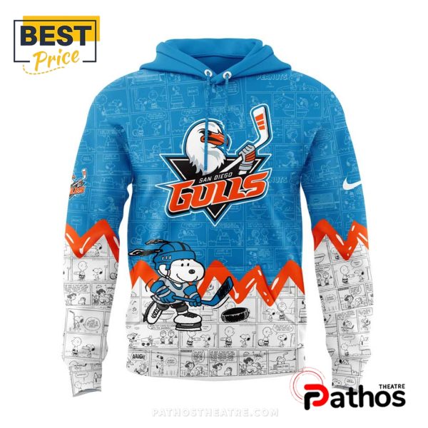 San Diego Gulls Anniversary of Peanuts Hoodie, Jogger