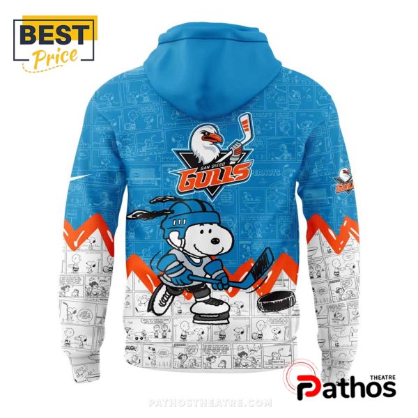 San Diego Gulls Anniversary of Peanuts Hoodie, Jogger