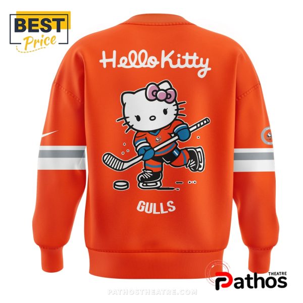 San Diego Gulls x Hello Kitty Orange Hoodie