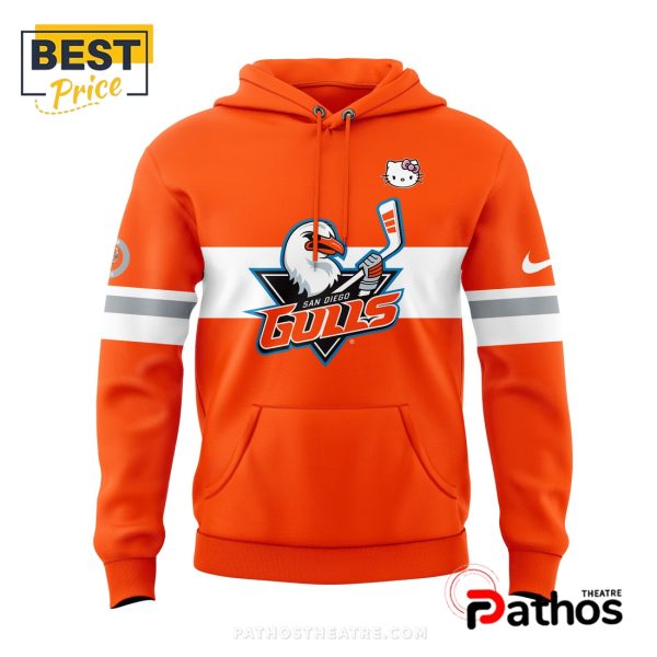 San Diego Gulls x Hello Kitty Orange Hoodie, Jogger