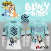 Seattle Kraken NHL Bluey and Bingo Hockey Jersey