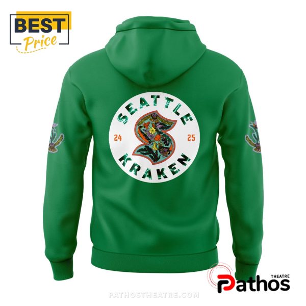 Seattle Kraken NHL Green Night Hoodie, Jogger, Cap