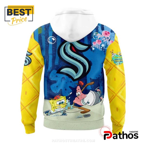 Seattle Kraken NHL x Spongebob Squarepants Hoodie, Jogger