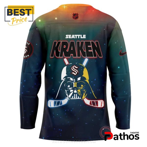 Seattle Kraken NHL x Star War New Hockey Jersey