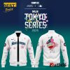 Seattle Mariners 2025 MLB Tokyo Series White Baseball Jacket