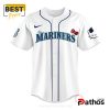 Seattle Mariners x Hello Kitty White Baseball Jersey