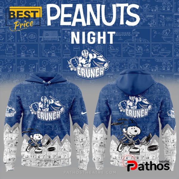 Syracuse Crunch 2025 Peanuts Night Hoodie