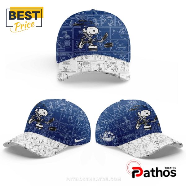 Syracuse Crunch 2025 Peanuts Night Hoodie, Cap