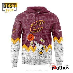 75th anniversary peanuts cleveland cavaliers hoodie jogger 2 vi560