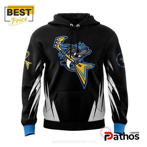 Toledo Walleye 2025 Rock The Rink Night Hoodie, Cap