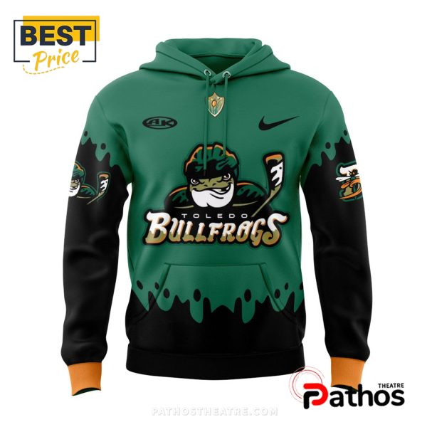 Toledo Walleye Bullfrogs Hoodie, Cap