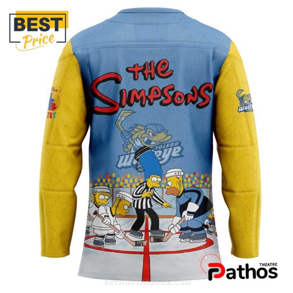 Toledo Walleye x 2025 The Simpsons Hockey Jersey