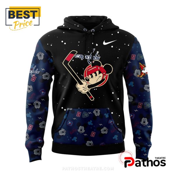 Washington Capitals NHL Mickey & Friends Hoodie