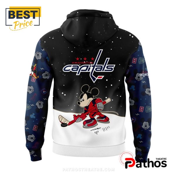 Washington Capitals NHL Mickey & Friends Hoodie
