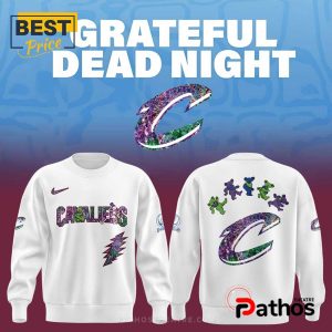 cleveland cavaliers nba grateful dead night hoodie 4 GtlAK