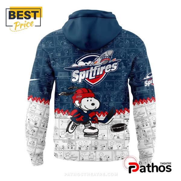 Windsor Spitfires 75th Anniversary of Peanuts Hoodie, Cap