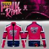 Worcester Railers Pink In The Rink Baseball Jacket
