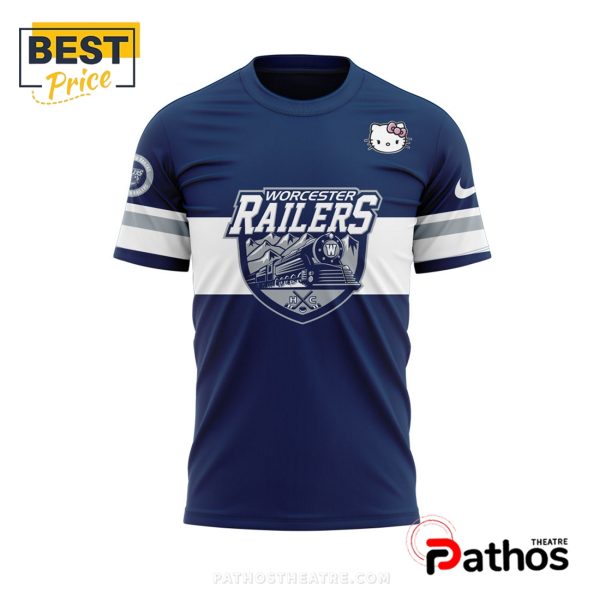 Worcester Railers x Hello Kitty Navy Hoodie