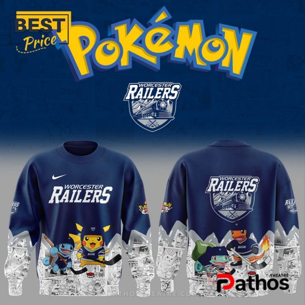 Worcester Railers x Pokémon Limited Hoodie