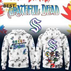 Seattle Kraken NHL Grateful Dead Night Hoodie, Jogger
