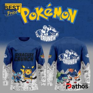 Syracuse Crunch AHL x Pokémon New Hockey Jersey