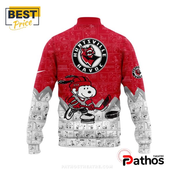 2025 Huntsville Havoc Peanuts Night Baseball Jacket