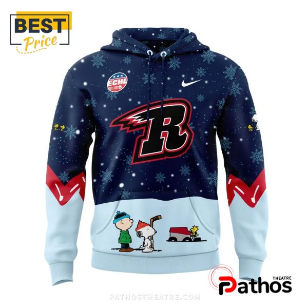 2025 Rapid City Rush Peanuts & Snoopy Night Hoodie