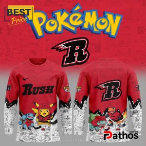 Rapid City Rush x Pokémon 2025 Hockey Jersey