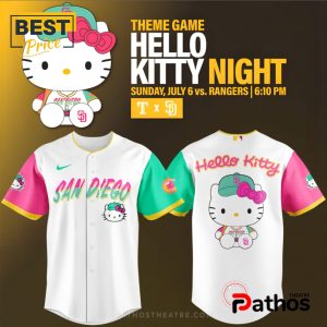 San Diego Padres x Hello Kitty Night 2025 Baseball Jersey