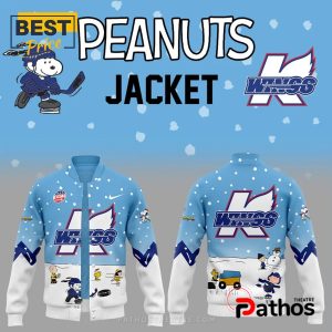 2025 Kalamazoo Wings Peanuts & Snoopy Baseball Jacket