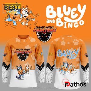 Lehigh Valley Phantoms x Bluey and Bingo Hockey Jersey