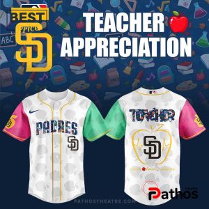 San Diego Padres 2025 Teacher Night Baseball Jersey