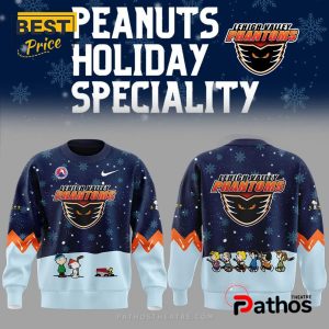 lehigh valley phantoms peanuts snoopy 2025 hoodie 2 BpAOI