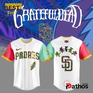San Diego Padres Grateful Dead Night City Connect Baseball Jersey