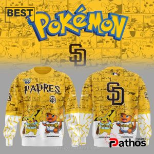 san diego padres x pokemon go yellow hoodie 2 PBJiF
