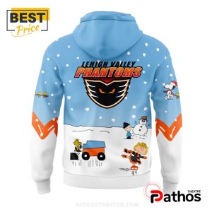 lehigh valley phantoms peanuts snoopy blue hoodie 5 BH1h4