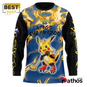 kalamazoo wings x pokemon go 2025 hockey jersey 2 j2uFx