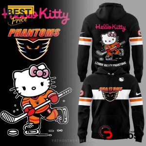 Lehigh Valley Phantoms Black Hello Kitty Hoodie