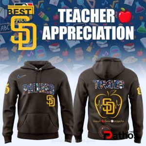 San Diego Padres Teacher Appreciation 2025 Hoodie And Jogger