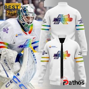 Kalamazoo Wings Tonight’s Rainbow Ice Baseball Jacket