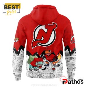new jersey devils x pokemon red hoodie and jogger 3 zwNGa