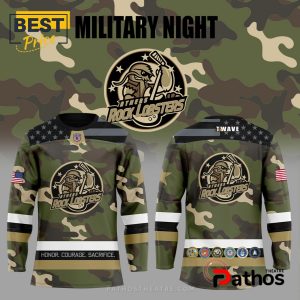 Athens Rock Lobsters Military Night 2025 Hockey Jersey