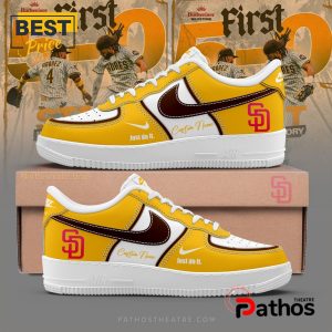 San Diego Padres 2025 Limited Edition Air Force 1 Sneakers