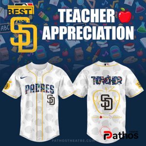 San Diego Padres Teacher Appreciation Night Baseball Jersey