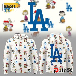 Los Angeles Dodgers Peanuts Night Anniversary Hoodie
