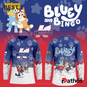 Kalamazoo Wings x Bluey and Bingo Hockey Jersey